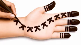 Front hand easy beautiful mehndi design | latest fullhand mehndi design | janmastami special mehndi