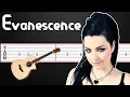 Evanescence - My Immortal / Easy Guitar Tabs Tutorial