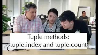 Python standard library Tuple methods tuple count and tuple index