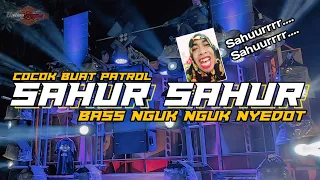 DJ SAHUR TERBARU BASS NGUK NGUK 2024 (BY RIZA PROJECT) STYLE PARADISE