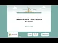 Van Lindberg - Deconstructing the US Patent Database