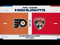 NHL Highlights | Flyers vs. Panthers - November 26, 2025