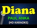 Download Lagu DIANA - Paul Anka (HD Karaoke)