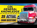 CDL Permit Test General Knowledge 2024