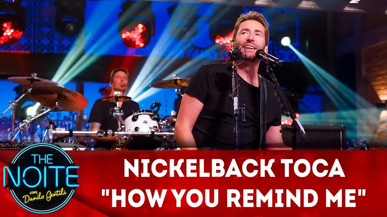 Exclusivo para Web: Nickelback toca How You Remind Me | The Noite (18/10/19)