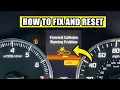 Forward Collision Warning Problem Reset and Fix It in Minutes