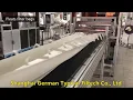 Pleats filter bags production line machine