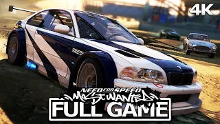 NEED FOR SPEED MOST WANTED 2005 Full Gameplay Walkthrough No Commentary FULL GAME 4K 60FPS UHD 