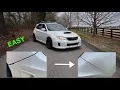 Subaru Front Bumper Bracket Install EASY