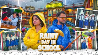Rainy days in School|#youtube #video #school #trending #fdccompany648