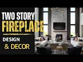 Modern Fireplace Ideas For Two Story Family Room Fireplace Area Makeover Ideas Fireplace Trends