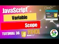 JavaScript Variable Scope Guri Web Developer JavaScript Tutorials in Hindi
