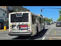 On-Board Ride NJ TRANSIT 22 NORTH BERGEN NABI 40-SFW 5795