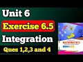Exercise 6 5 Unit 6 Integration class 12 New mathematics book Chapter 6 Exercise 6 5 integration