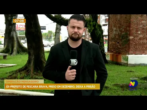 Operação Mensageiro: ex-prefeito de Pescaria Brava, preso em dezembro, deixa a prisão