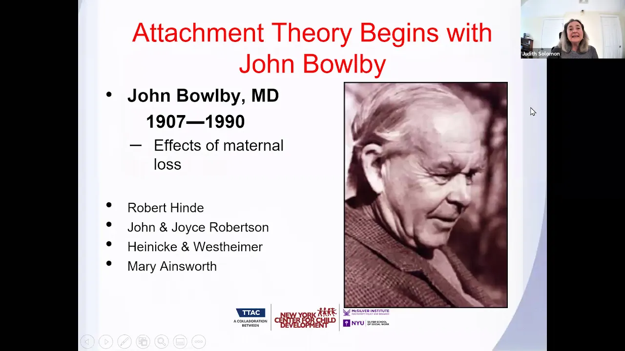 TTAC Webinar: Introduction to Attachment: Concepts and Research