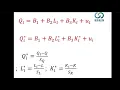 Regression on Standardized Variables Using Eviews