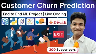 Customer Churn Prediction Using Machine Learning End-to-End Python Project