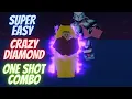 Easy 1 Shot Combo To Do With Crazy Diamond YBA