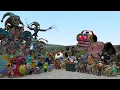 EVOLUTION OF ALL PROTOTYPE PHASES POPPY PLAYTIME CHAPTER 5 VS ALL FNAF 1-11 ANIMATRONICS In GMod
