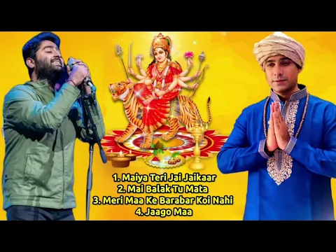 Download MP3 Arijit Singh \u0026 Jubin Nautiyal New Bhakti Songs 2022 Jukebox | Jubin And Arijit Mata Rani Bhajans New