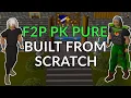 How to Build a F2P PK Pure in OSRS Beginners F2P PK Guide F2P Pure Built From Scratch