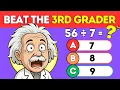 Are You Smarter Than a 3rd Grader Math Quiz for Grade 3 Most Adults FAIL