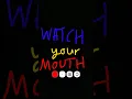 Download Lagu WATCH YOUR MOUTH BOY!! 🗣 Josiah Queen Lyrics Art @josiahqueenmusic #shorts #trending