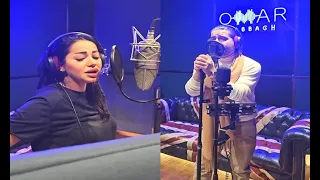 رحمه رياض وناصيف فى ستوديو تسجيل مافى ليل 