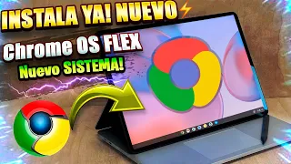 INSTALA YA⚡Nuevo CHROME OS FLEX / SISTEMA Para PC VIEJAS con Windows o MAC! 2022