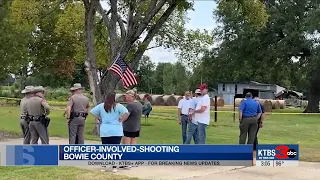 Officer Involved Shooting Bowie County