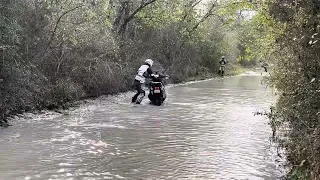 Kevin in first Shiro mud pit on 890R