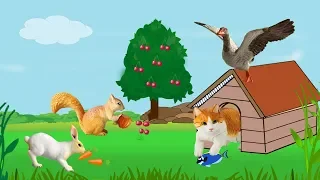 حواديت أطفال حدوتة القطة مشمشة الكسلانة 