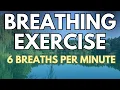 Breathing Exercise 6 Breaths Per Minute Meditation