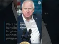 Gov Tim Walz drops out of race