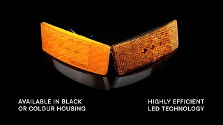 Video: Luce di posizione a LED rossa | 12-24v | cavo da 35 cm | EU38RM