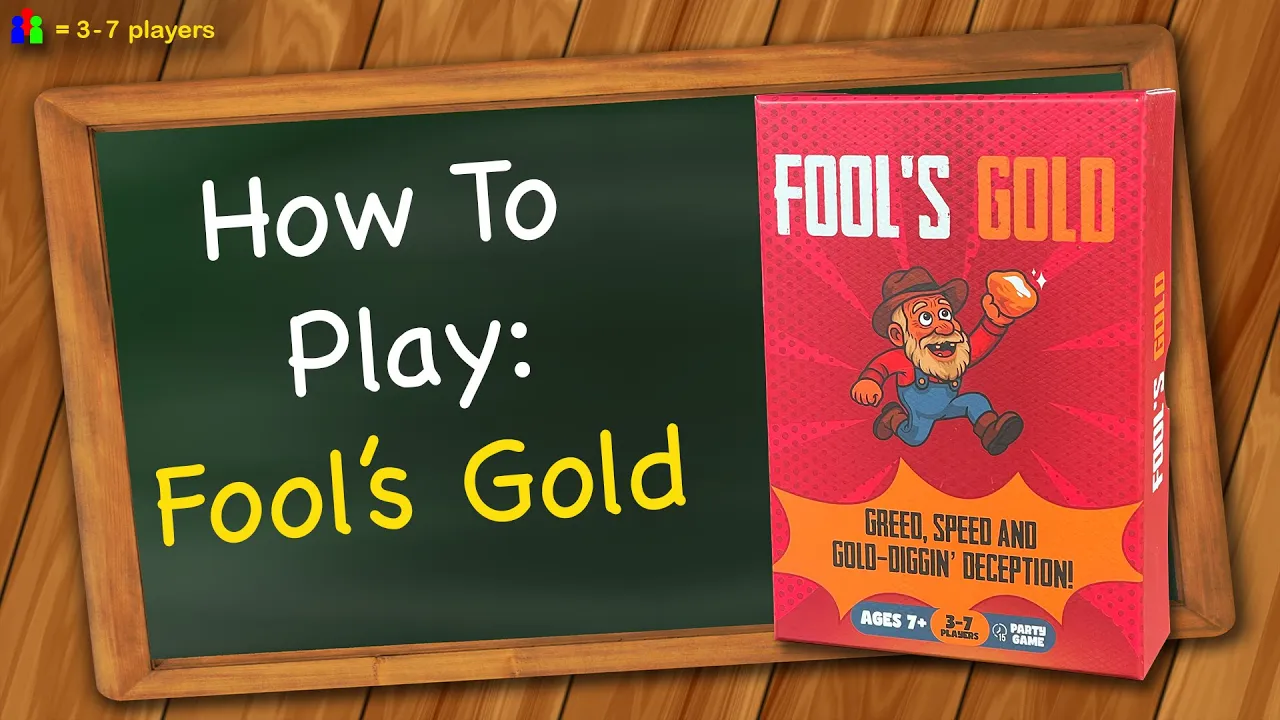 Fool's Gold Card Game Instructions