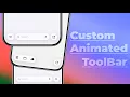 iOS 26 Custom Animated ToolBar Using SwiftUI Xcode 26