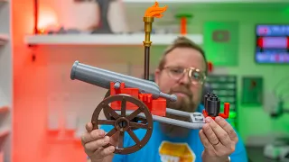 Giant Working Lego Inspired Cannon!
