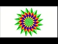 Making rangoli using turtle graphics Python