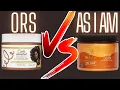 BATTLE OF THE HAIR WAX ORS VS AS I AM