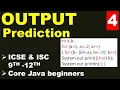OUTPUT Prediction - nested for loop Part