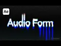 How to Make Text React to Music in After Effects Spectrum tutorial