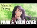 Download Lagu The Fragrant Flower Blooms with Dignity Opening 《Piano \u0026 Violin Cover》 - Manazashi wa Hikari
