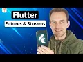 Futures and Streams Flutter FutureBuilder StreamBuilder
