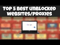 Top 5 BEST LEGAL Unblocked For SCHOOL