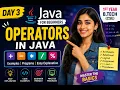 Java Day 3 Operators in Java part 1 Arithmetic Relational Logical More B Tech 1st Year