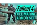 FALLOUT 4 How To Get FULL MARINE ARMOR SET New BEST Armor in Fallout 4 Far Harbor DLC Armor