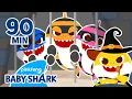Download Lagu Thief Shark Family's Halloween Party | +Compilation | Halloween Episodes | Baby Shark Official