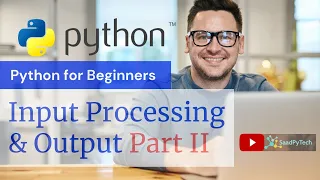 Part II Python for Beginners Input Processing Output Actuarial Science